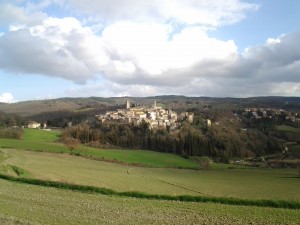 San Casciano dei Bagni panorama