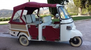 Tuk Tuk Florence Ape Calessino noleggio con autista a Firenze